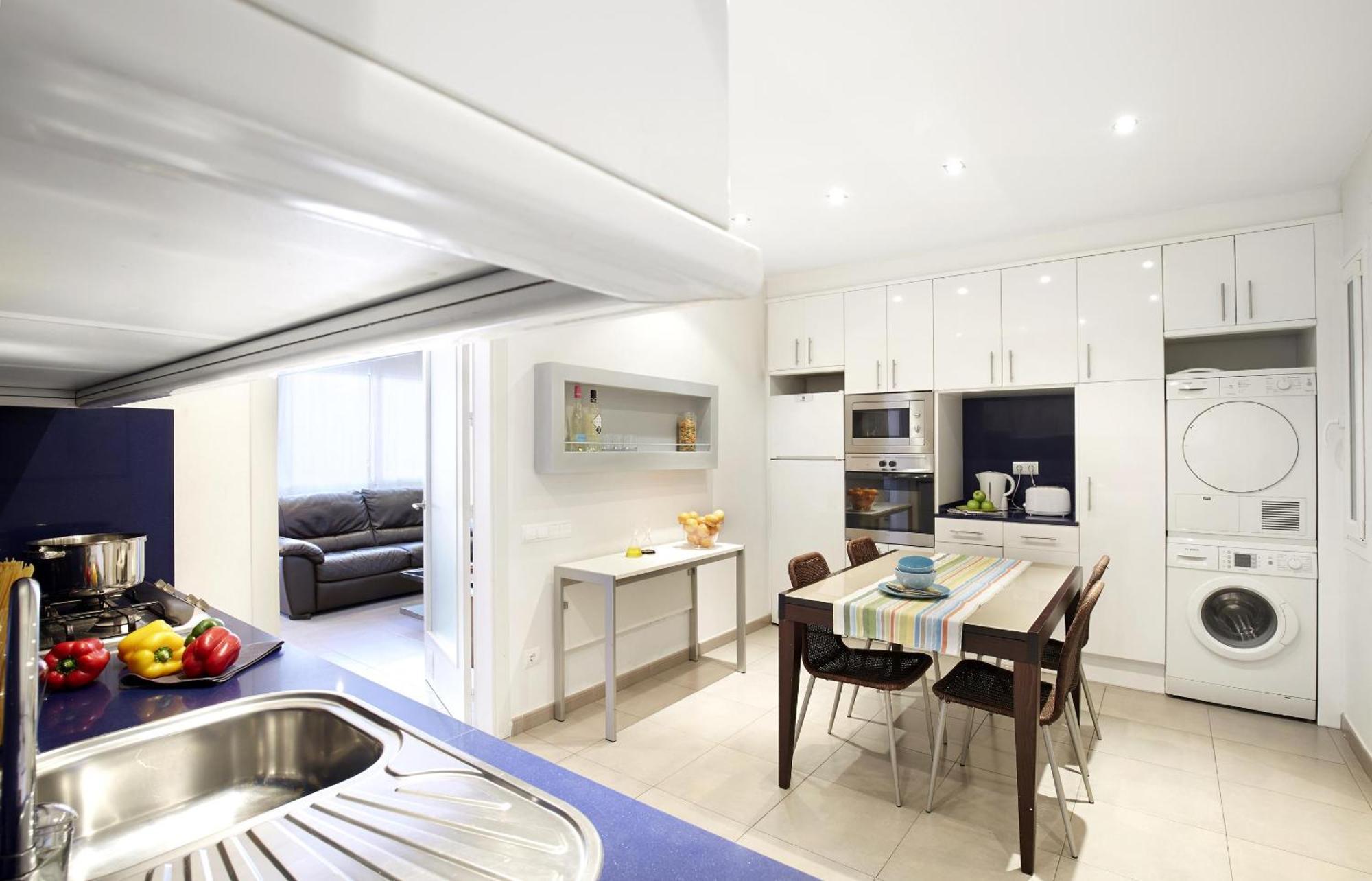Apartamentos Calvet Barcelona Buitenkant foto